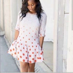 Anthro Meadow Rue Polka Dot Dress Tunic